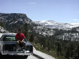 NirmalayaDaa with rented Cadillac