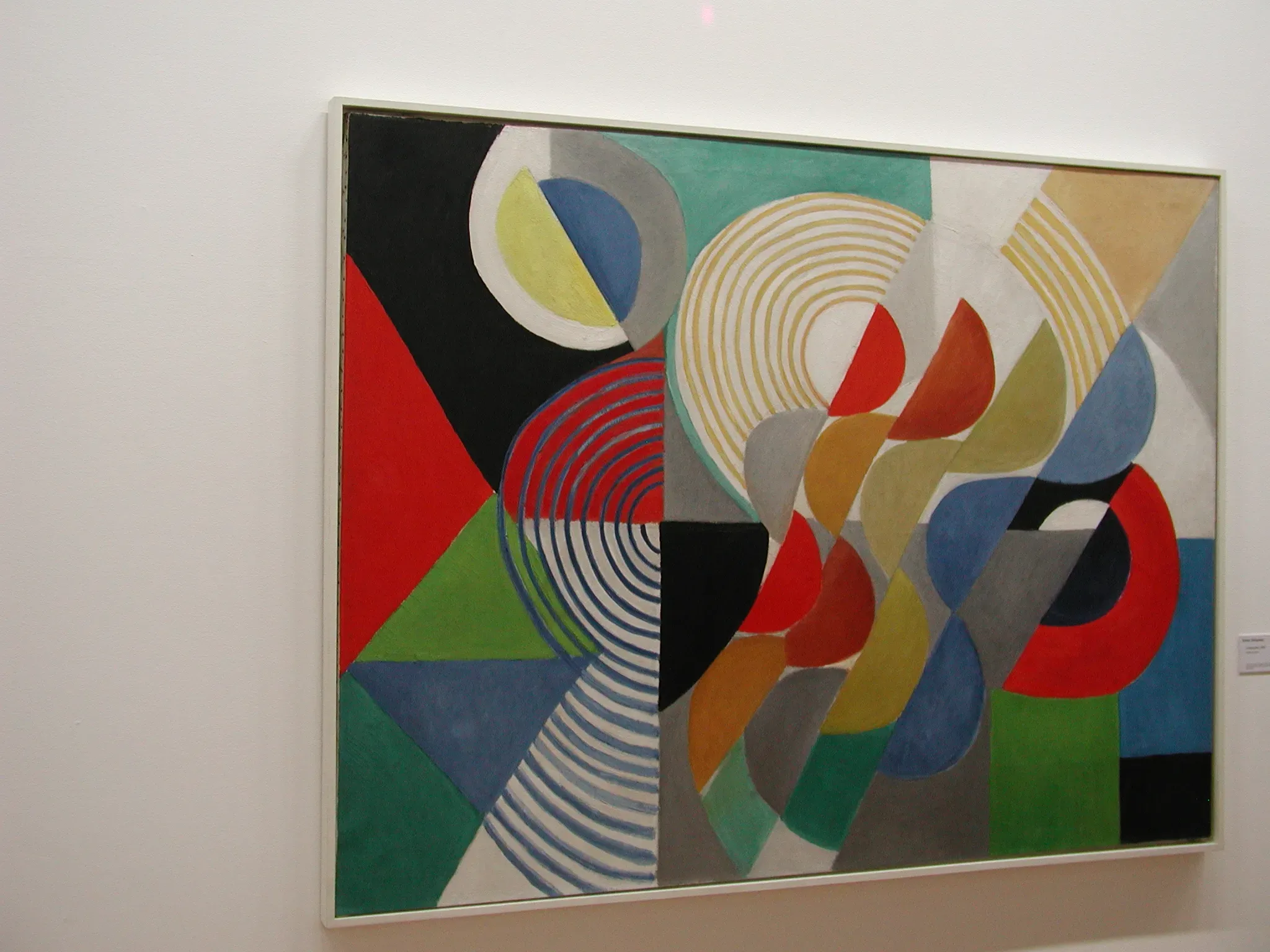 By Sonia Delaunay at Musée National Art Moderne