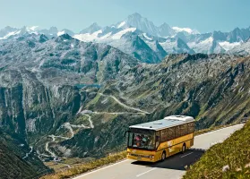 Picture from myswitzerland for Swiss Post Bus