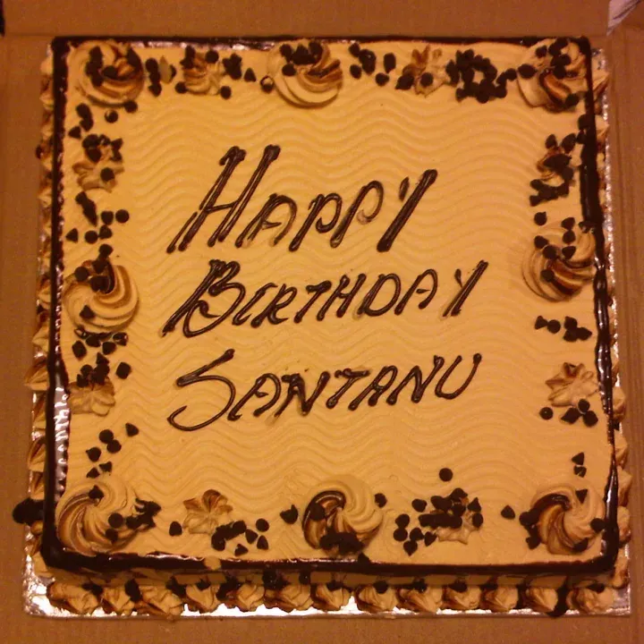 Santanu's Birthday Cake