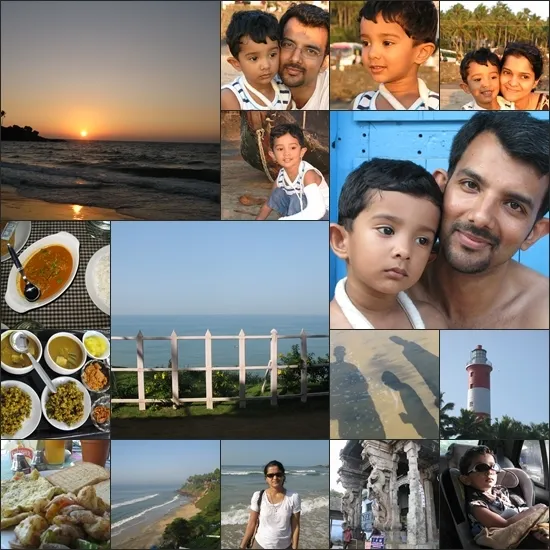 Pictures from Kovalam and Varkala