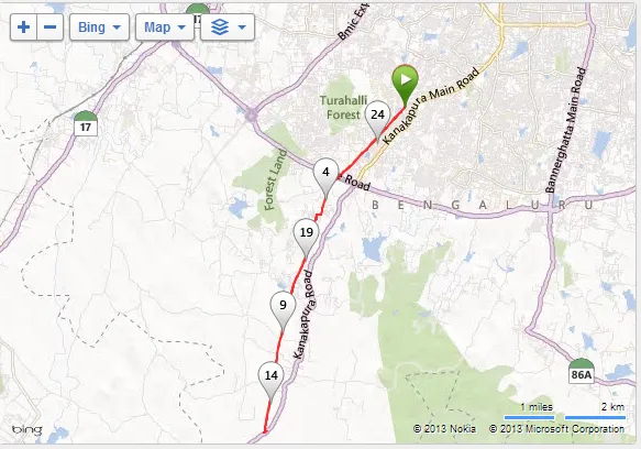 Pipe Line map