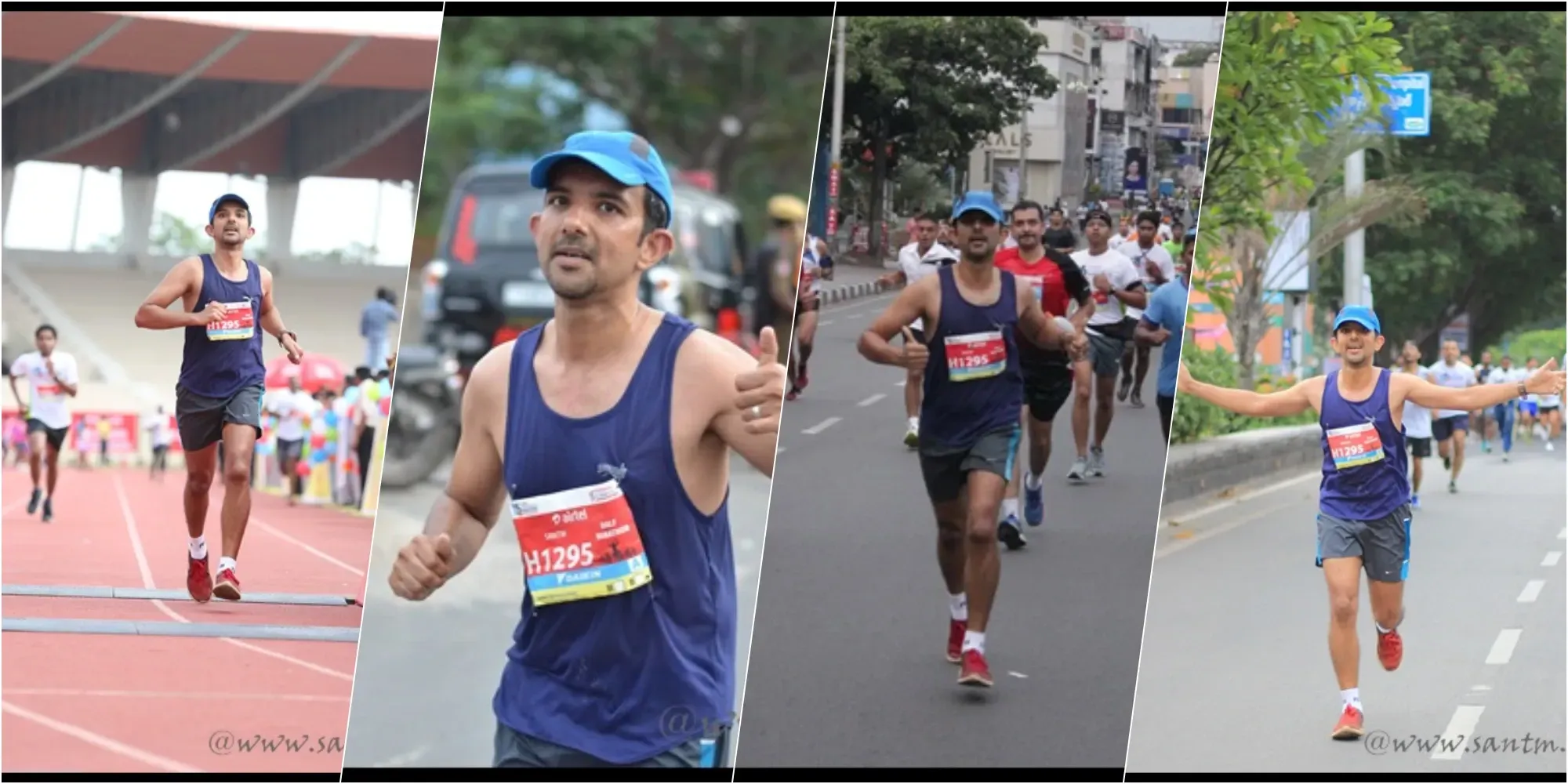 Running Hyderabad Half marathon