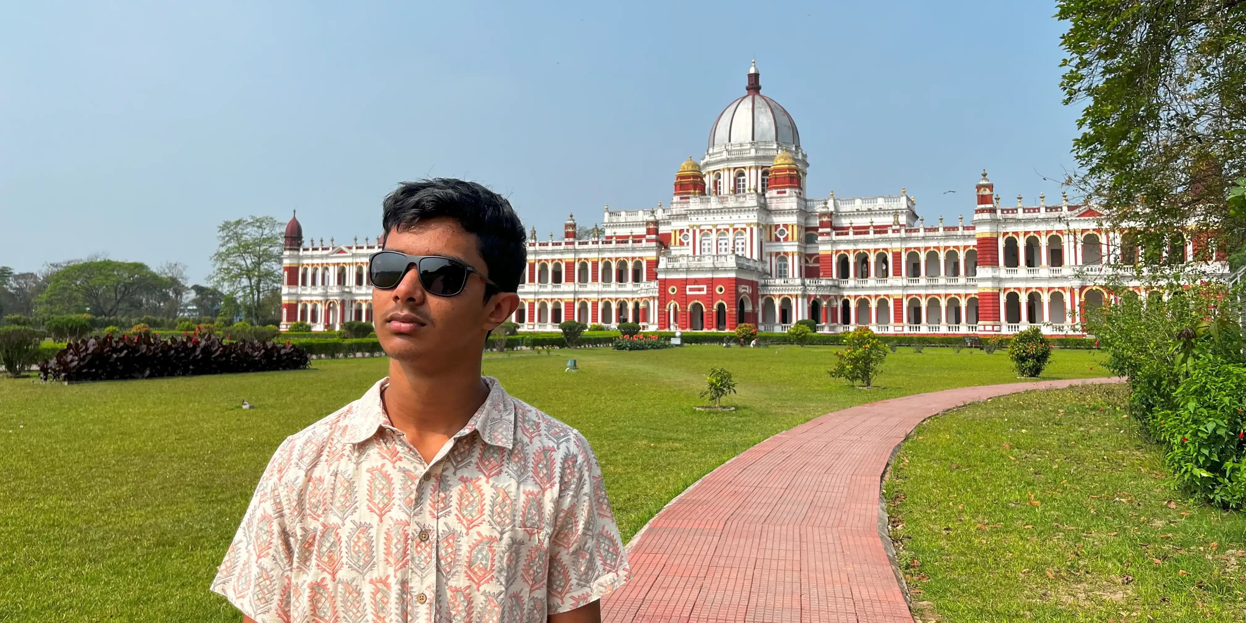 Rajbari Palace Front View