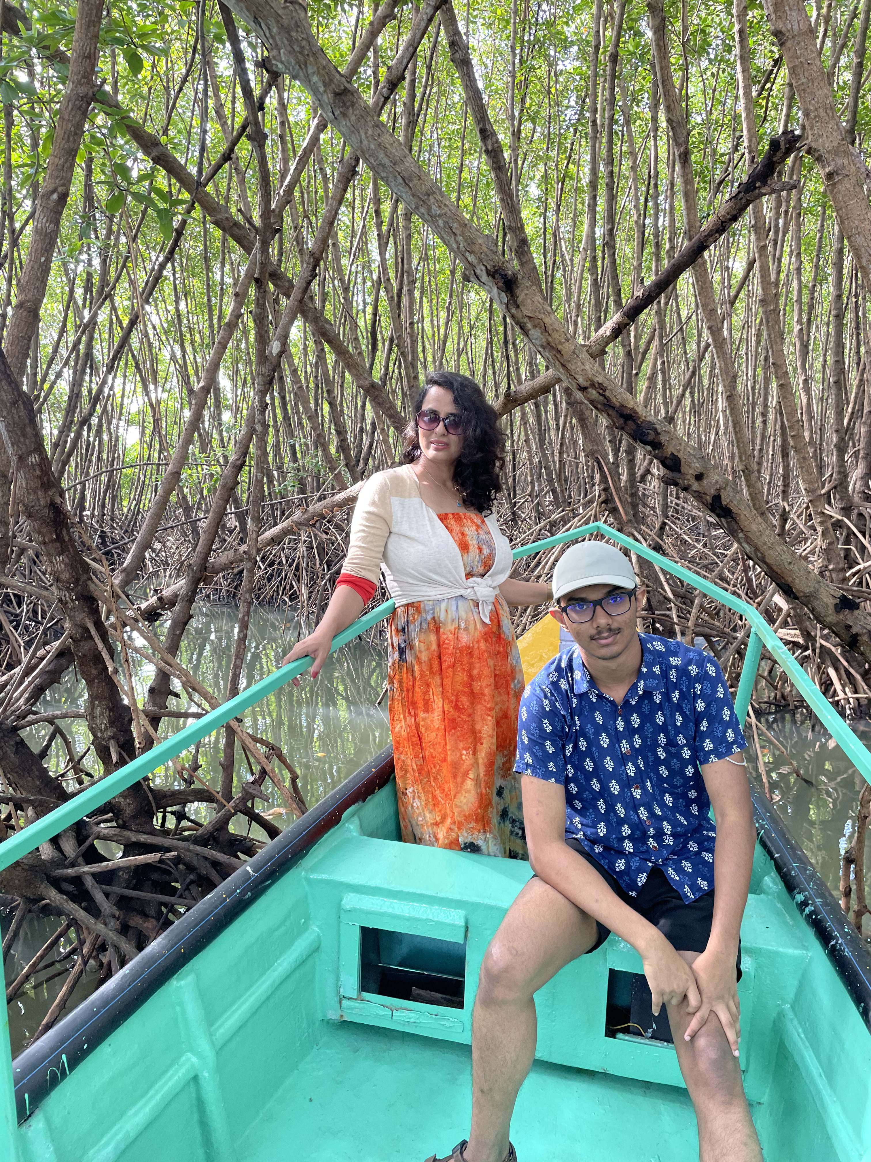 Aarush with his Aunt