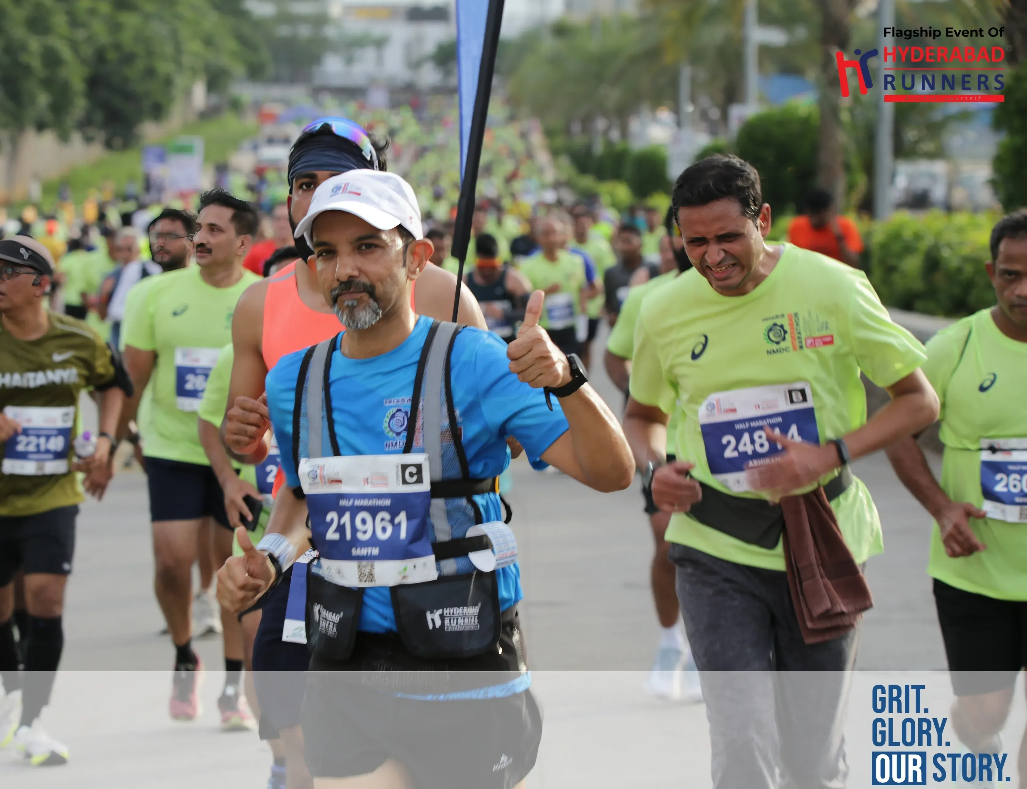 As Pacer for Hyderabad Marathon 2025