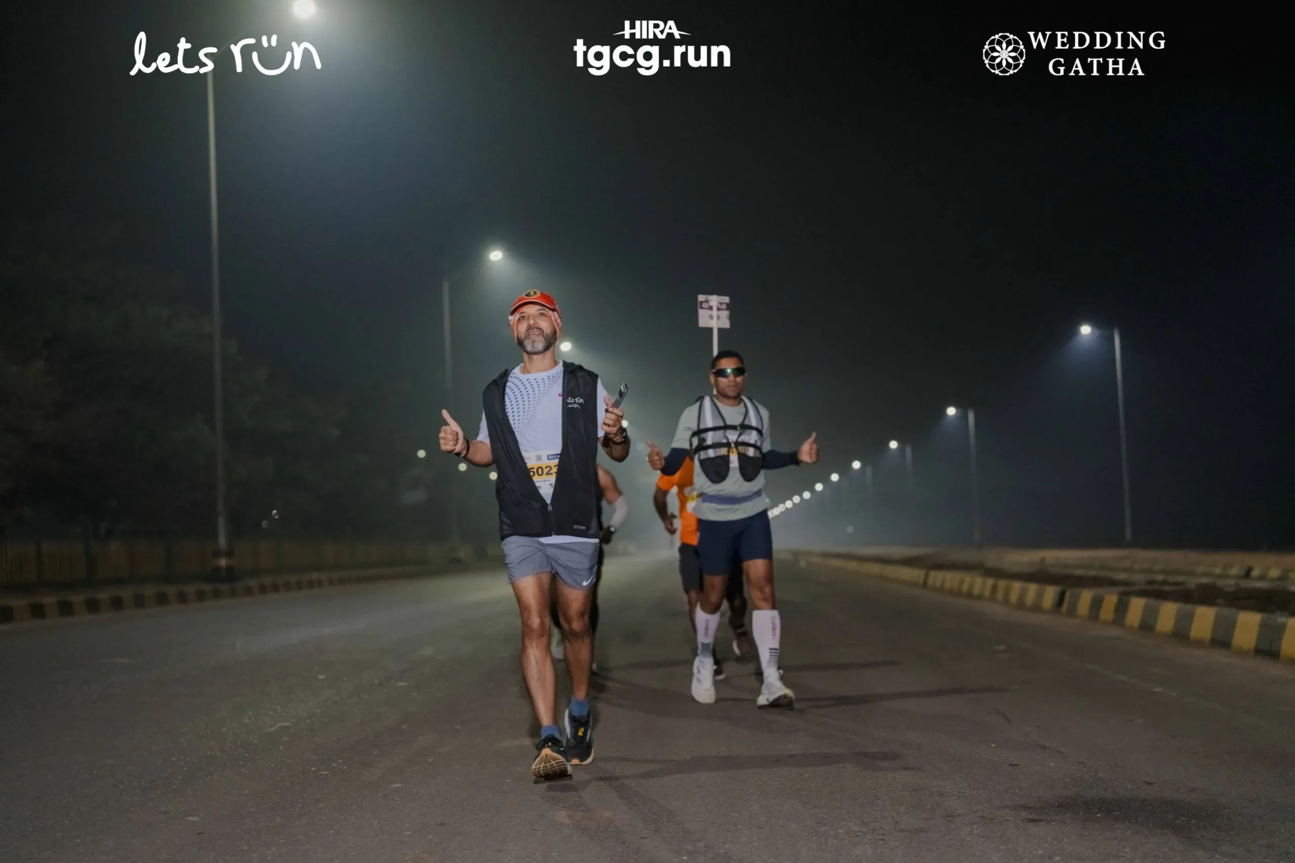 Running on the Naya Raipur roads