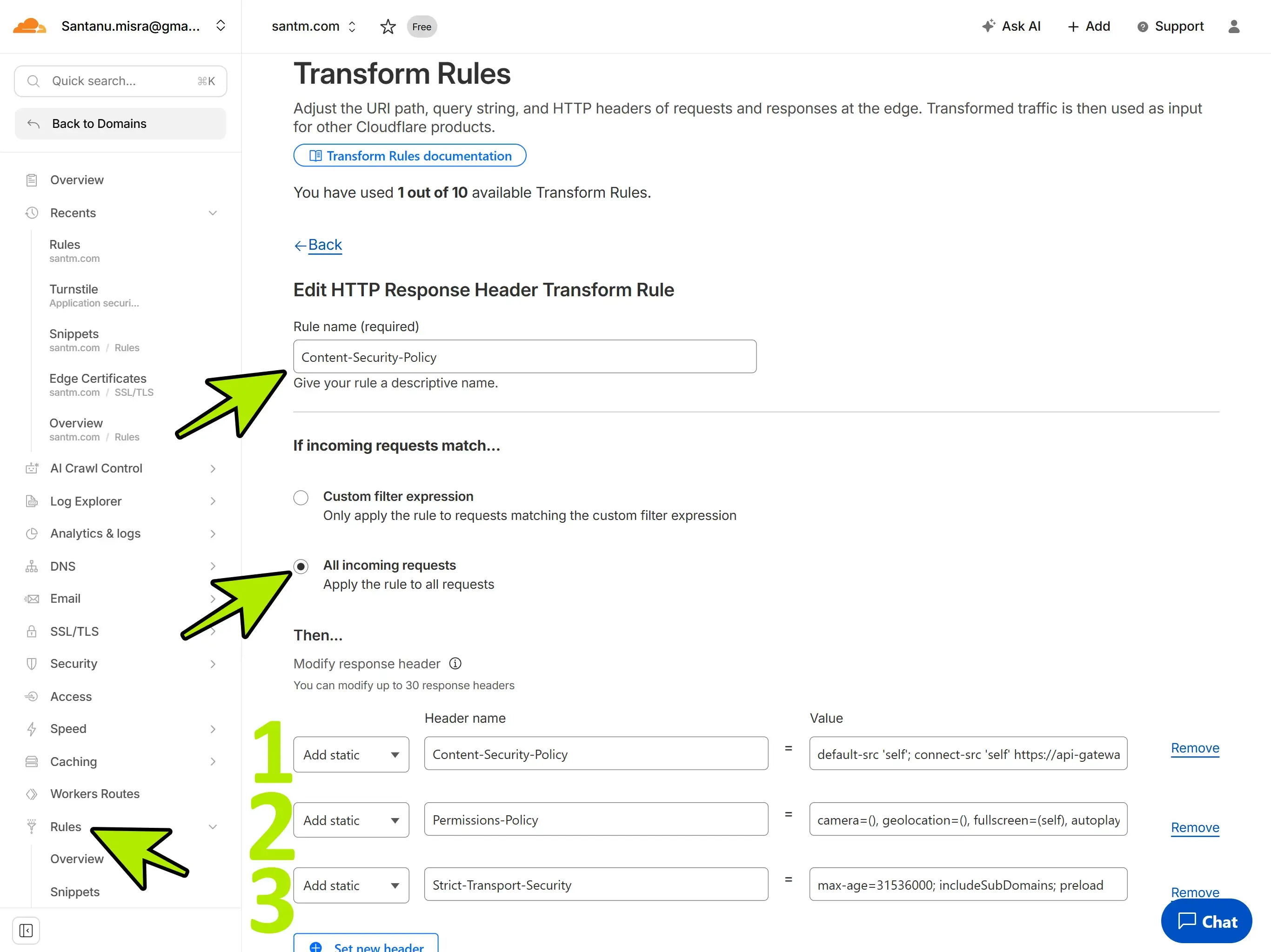 Permission Policy and Strict Transport Properly