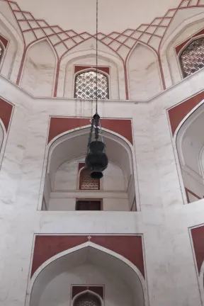 ceiling of entrance chamber inside