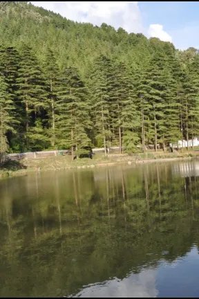 dal lake at mcleodganj