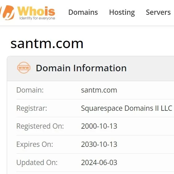 domain history