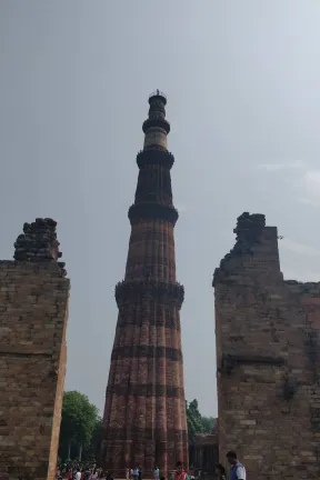 qutub minar from different angle