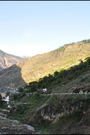 road and mountain