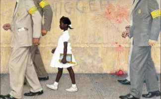 Norman Rockwell, The Problem We All Live With, 1963, oil on canvas