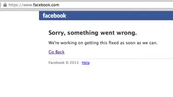 Facebook Down