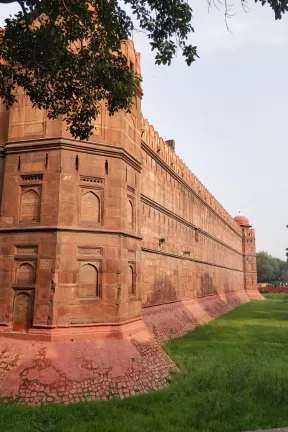 side view of red fort